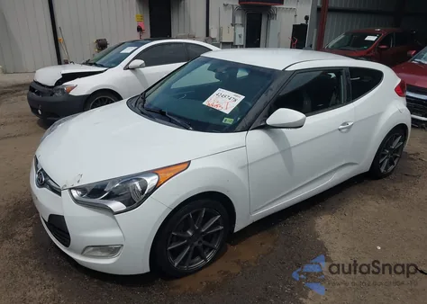 2017 Hyundai Veloster из США, поврежденный, VIN KMHTC6AD2HU306769